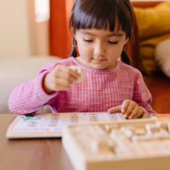 Deluxe Wooden Stamp Set - ABCs 123s