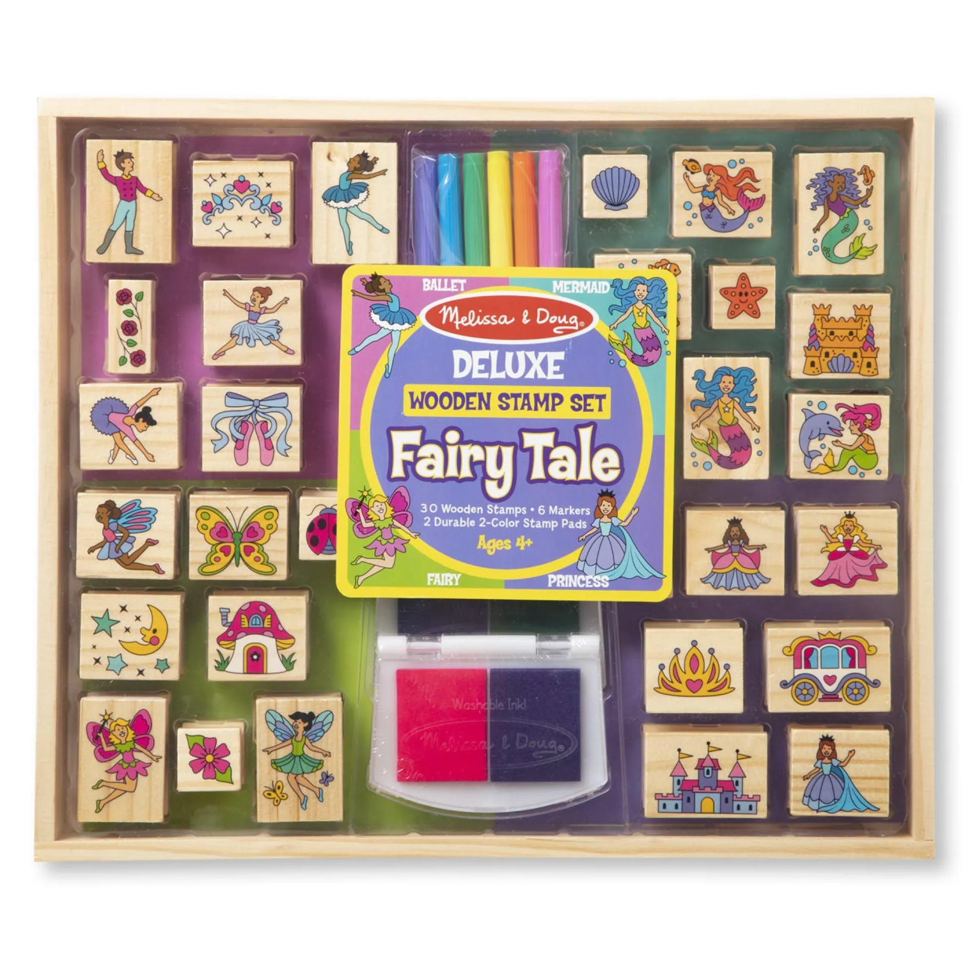 Deluxe Wooden Stamp Set - Fairy Tale