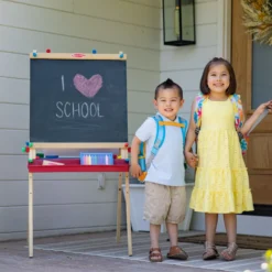 Deluxe Wooden Standing Art Easel