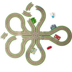 Design Your Own Railroad Floor Puzzle