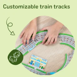 Design Your Own Railroad Floor Puzzle