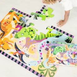 Dinosaur Dawn Floor Puzzle - 24 Pieces