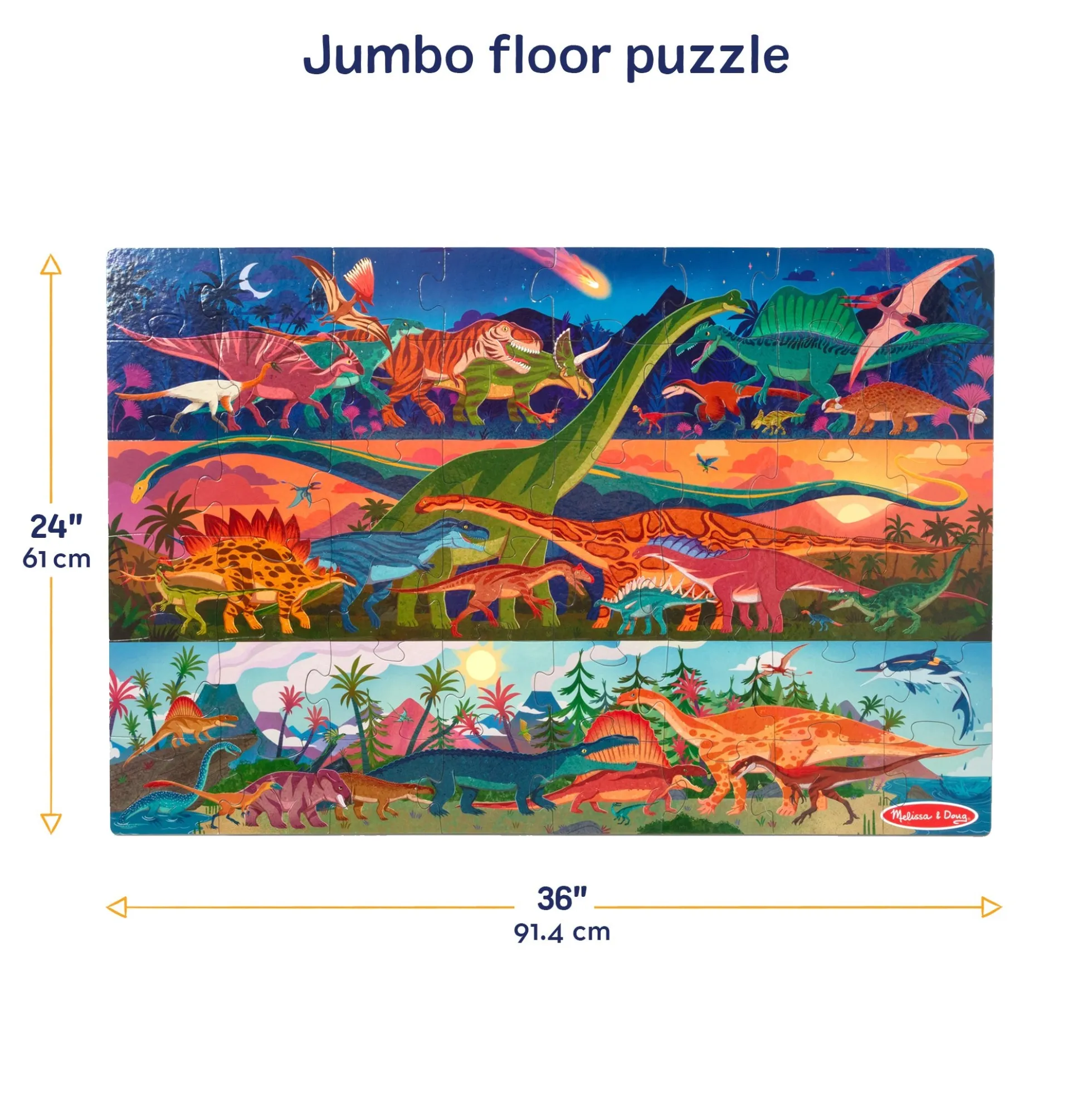 Dinosaur Floor Puzzle - 48 Pieces