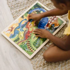 Dinosaur Wooden Jigsaw Puzzle - 24 Pieces
