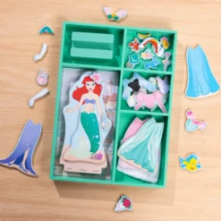 Disney Ariel Wooden Magnetic Dress-Up