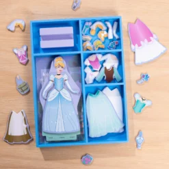 Disney Cinderella Wooden Magnetic Dress-Up