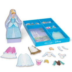 Disney Cinderella Wooden Magnetic Dress-Up