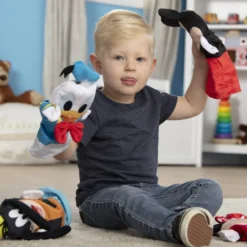 Disney Mickey Mouse & Friends Soft & Cuddly Hand Puppets