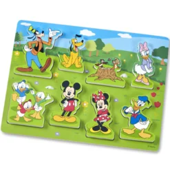 Disney Mickey Mouse Wooden Chunky Puzzle