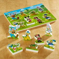 Disney Mickey Mouse Wooden Chunky Puzzle
