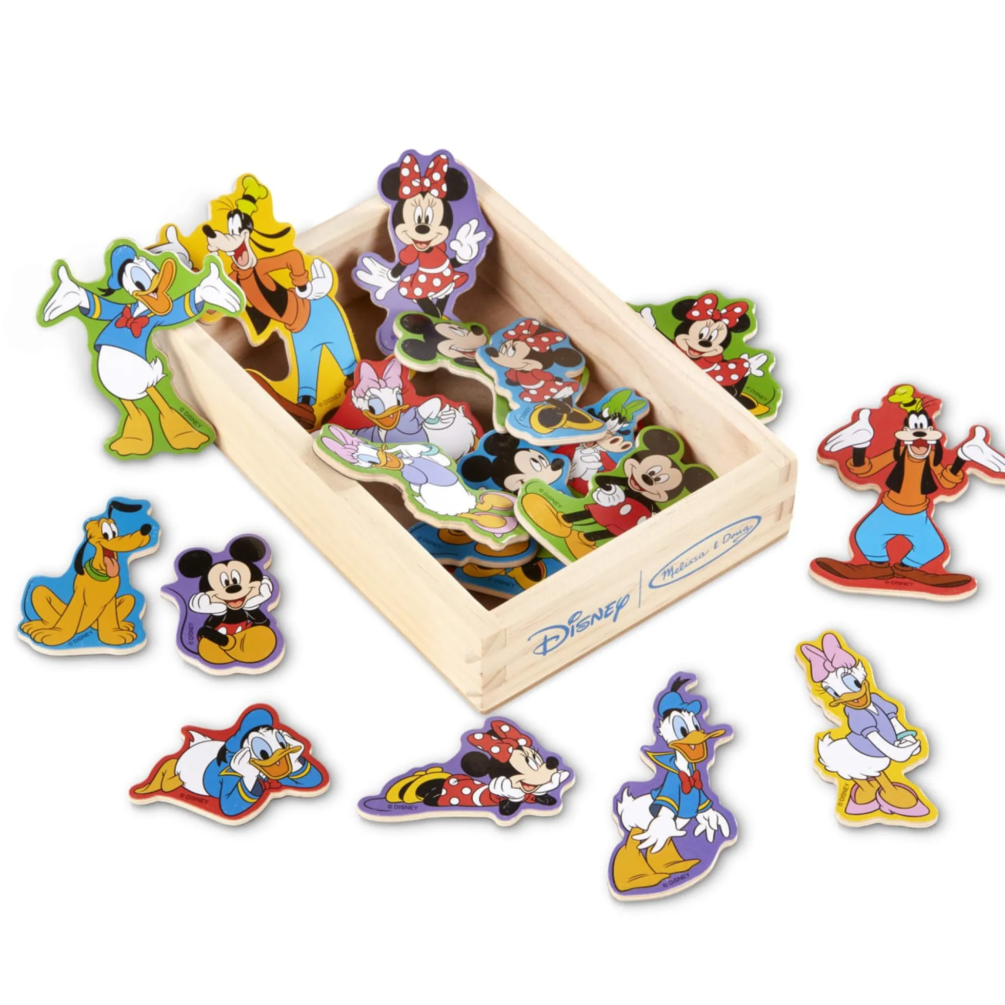 Disney Mickey Mouse Wooden Magnets
