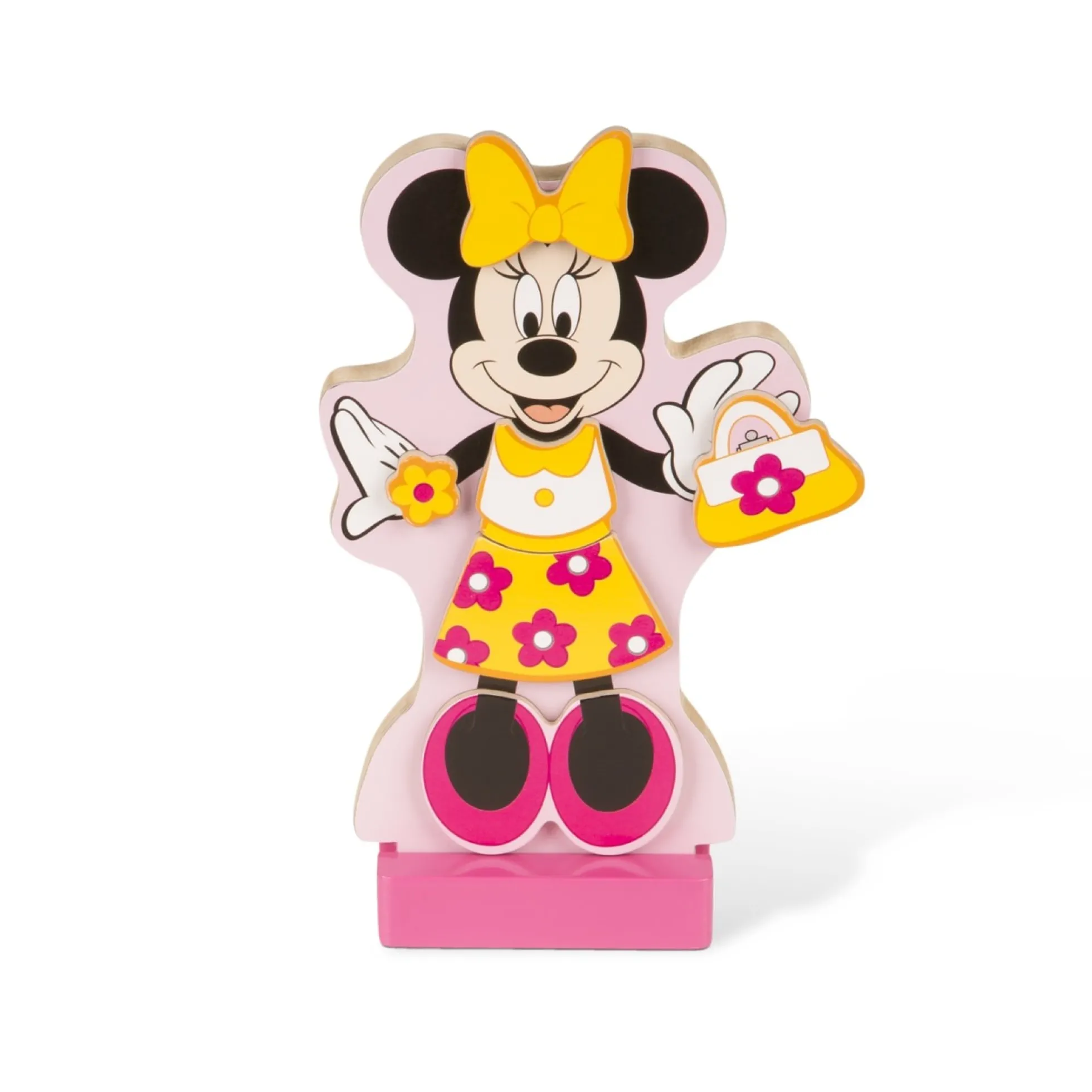 Disney Minnie Wooden Magnetic Dress-Up