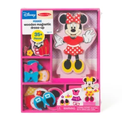 Disney Minnie Wooden Magnetic Dress-Up
