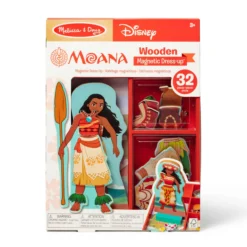 Disney Moana Wooden Magnetic Dress-Up Play Set