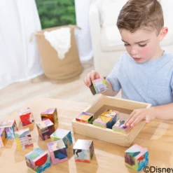 Disney Princess Wooden Cube Puzzle