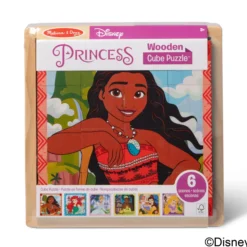 Disney Princess Wooden Cube Puzzle