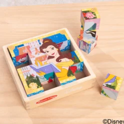 Disney Princess Wooden Cube Puzzle