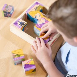 Disney Princess Wooden Cube Puzzle