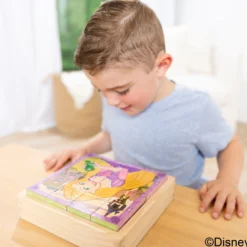 Disney Princess Wooden Cube Puzzle