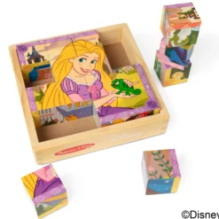 Disney Princess Wooden Cube Puzzle
