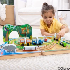 Disney Take-Along Safari Wooden Play Set