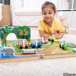 Disney Take-Along Safari Wooden Play Set