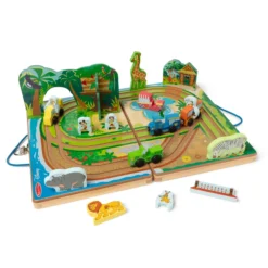 Disney Take-Along Safari Wooden Play Set