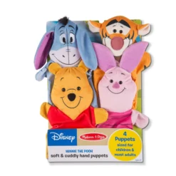 Disney Winnie the Pooh Soft & Cuddly Hand Puppets