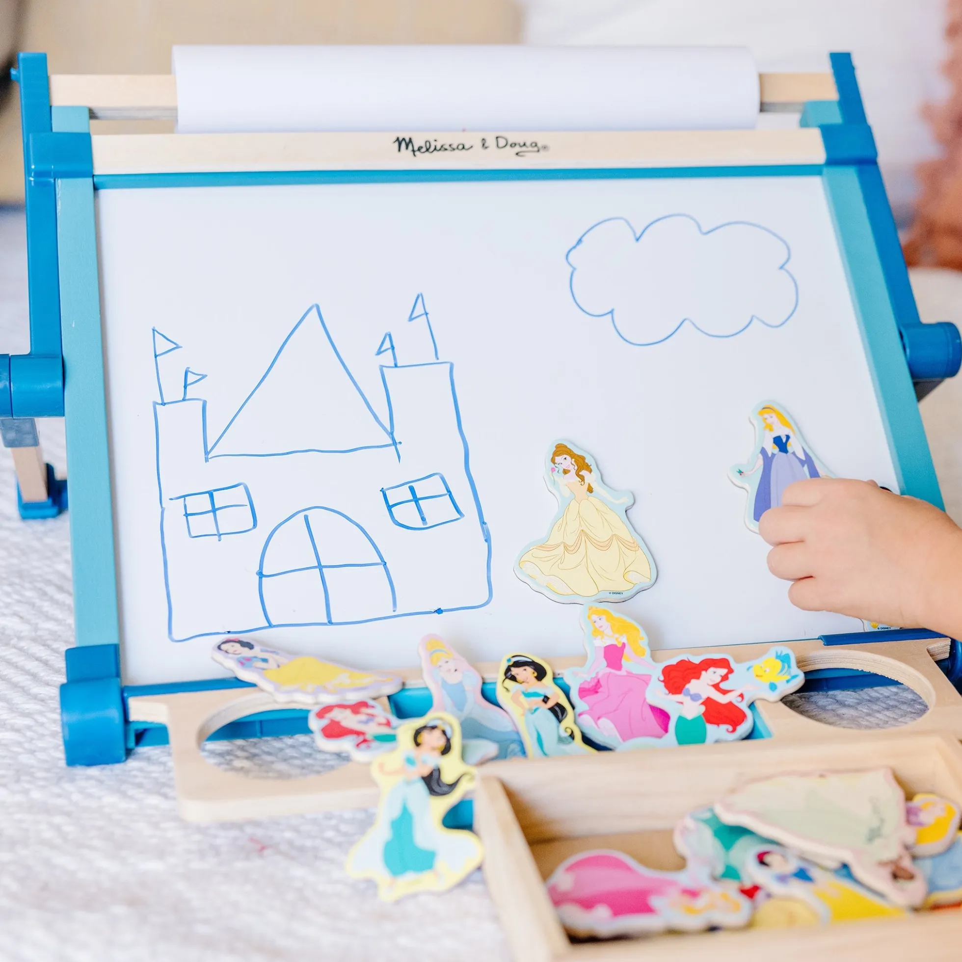 Double-Sided Magnetic Tabletop Easel