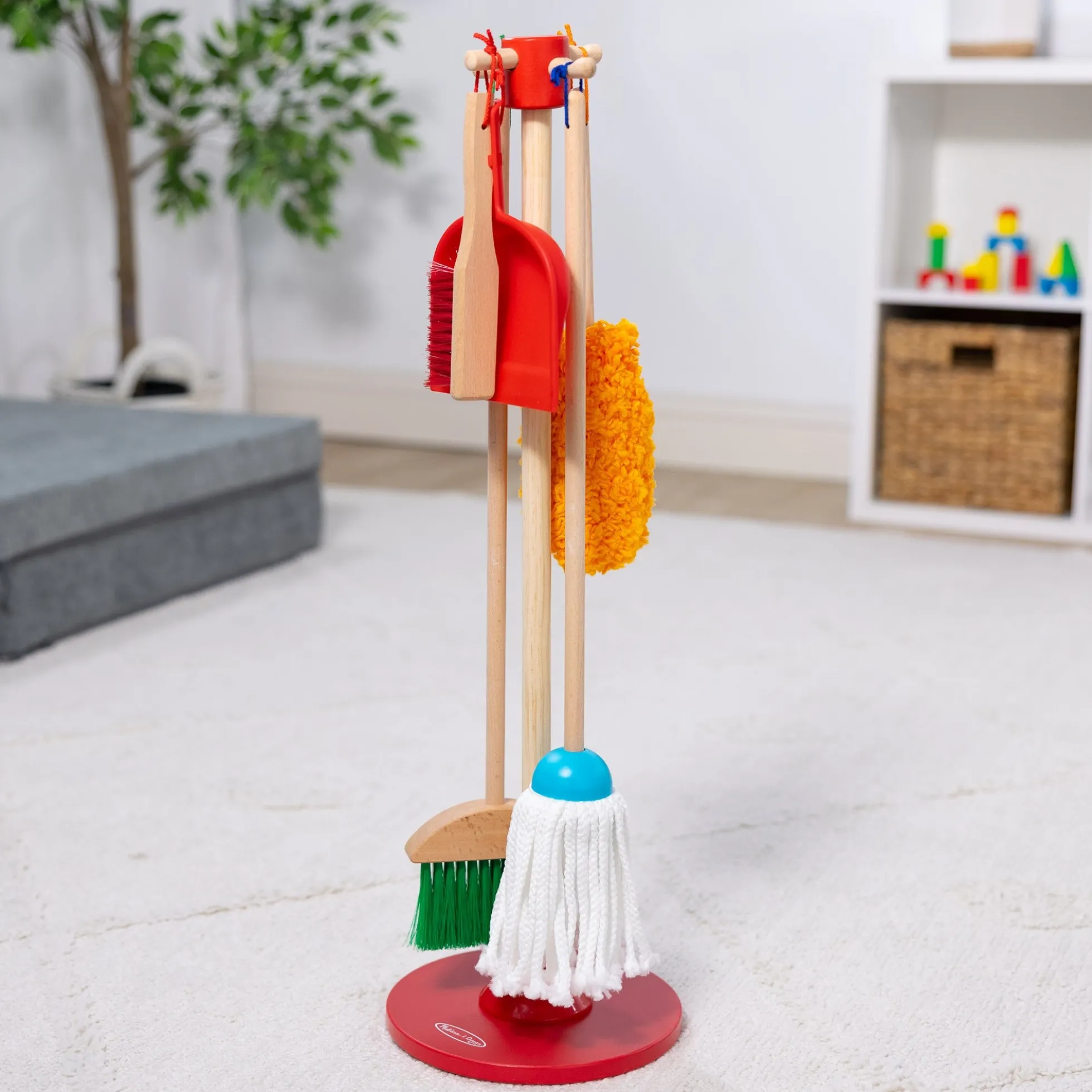 Dust! Sweep! Mop! Cleaning Play Set