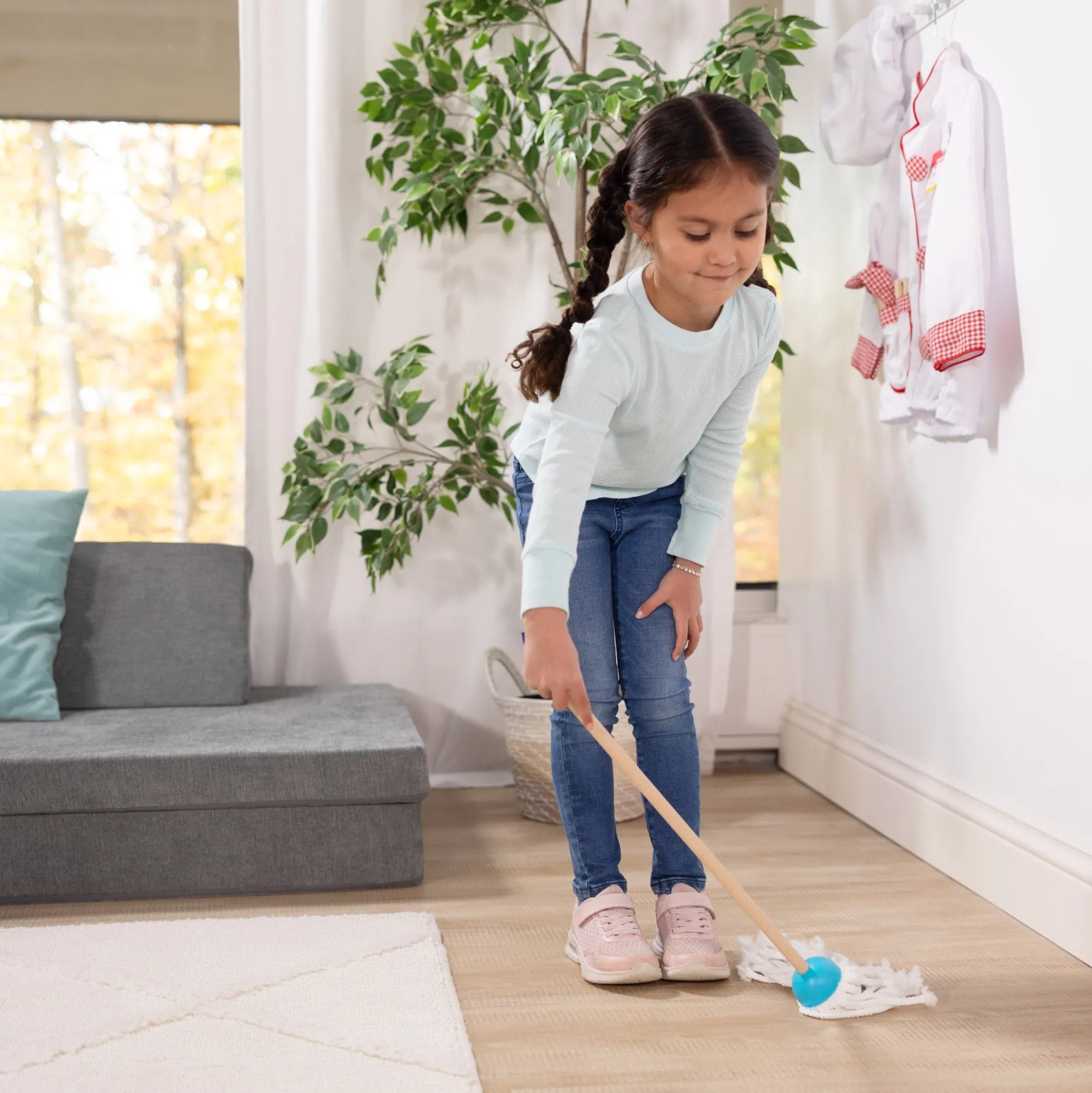 Dust! Sweep! Mop! Cleaning Play Set