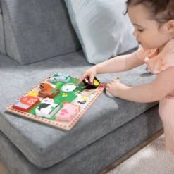 Farm Animals Chunky Puzzle - 8 Pieces