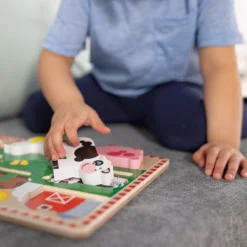 Farm Animals Chunky Puzzle - 8 Pieces