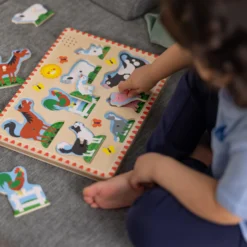 Farm Animals Sound Puzzle - 8 Pieces