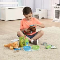 Feeding & Grooming Pet Care Play Set