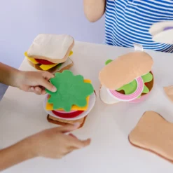 Felt Food Sandwich Play Set