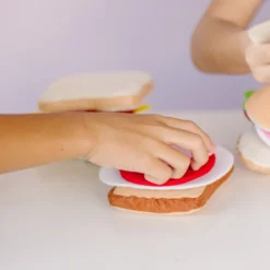 Felt Food Sandwich Play Set