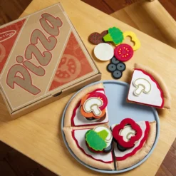 Felt Play Food - Pizza Set