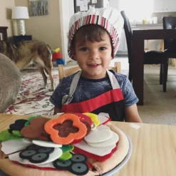 Felt Play Food - Pizza Set