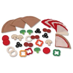 Felt Play Food - Pizza Set