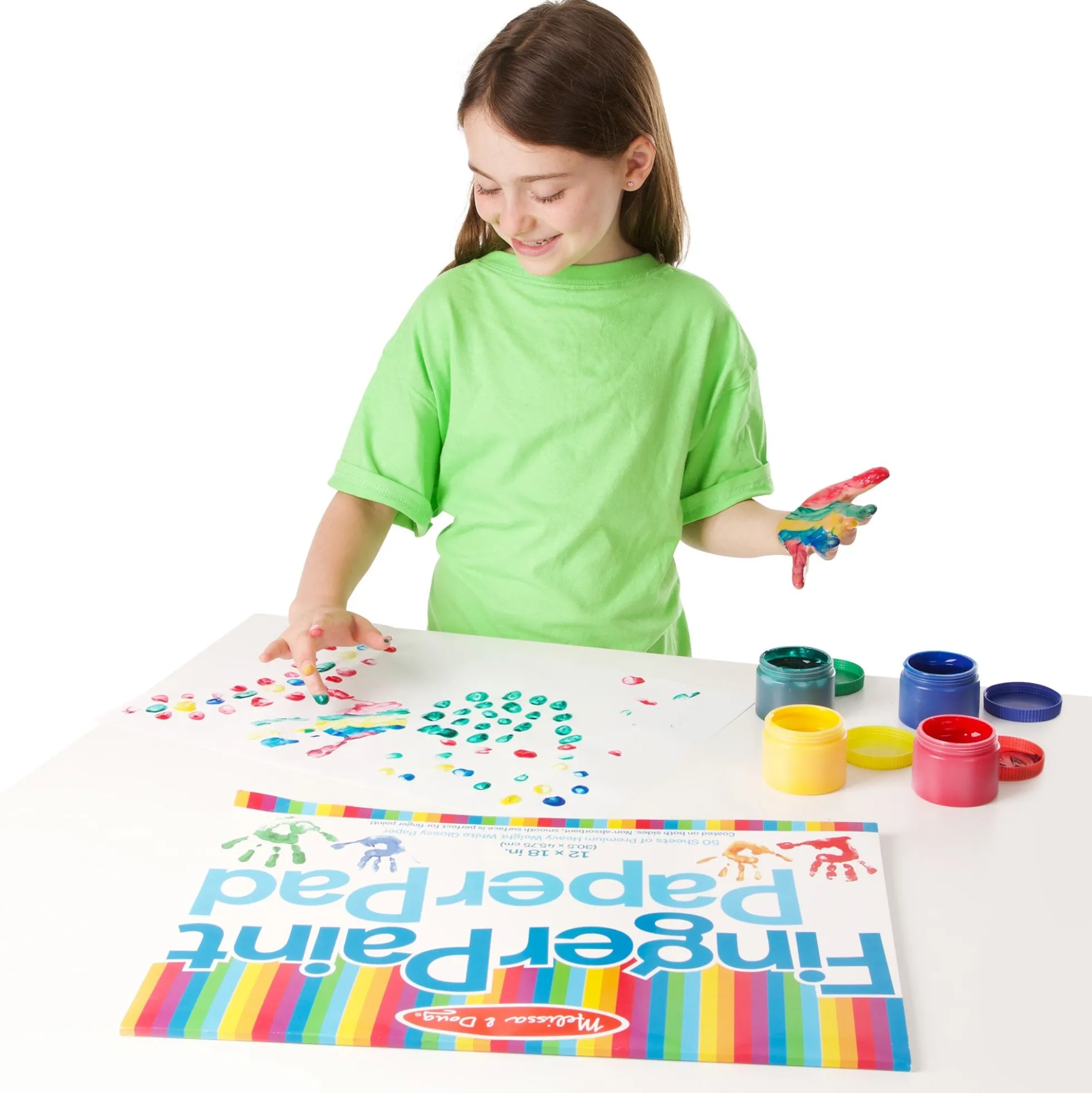 Finger paint Paper Pad