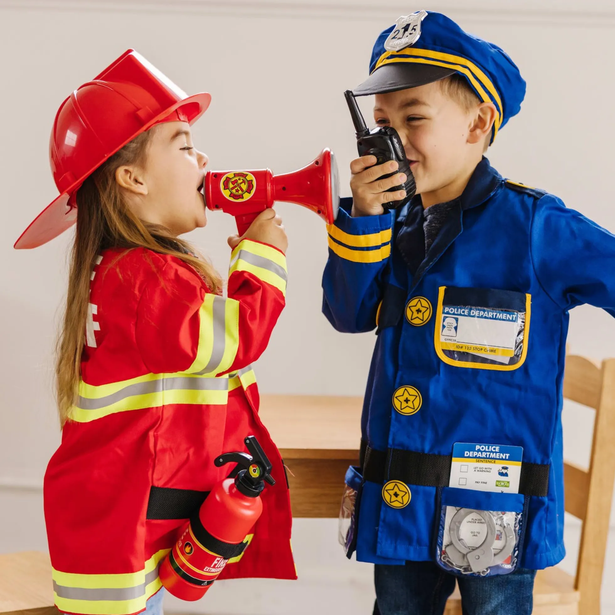 Fire Chief Role Play Costume Set