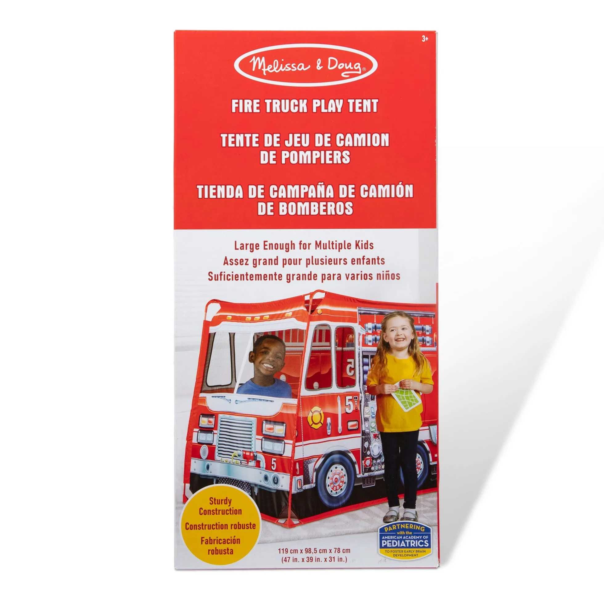 Fire Truck Play Tent