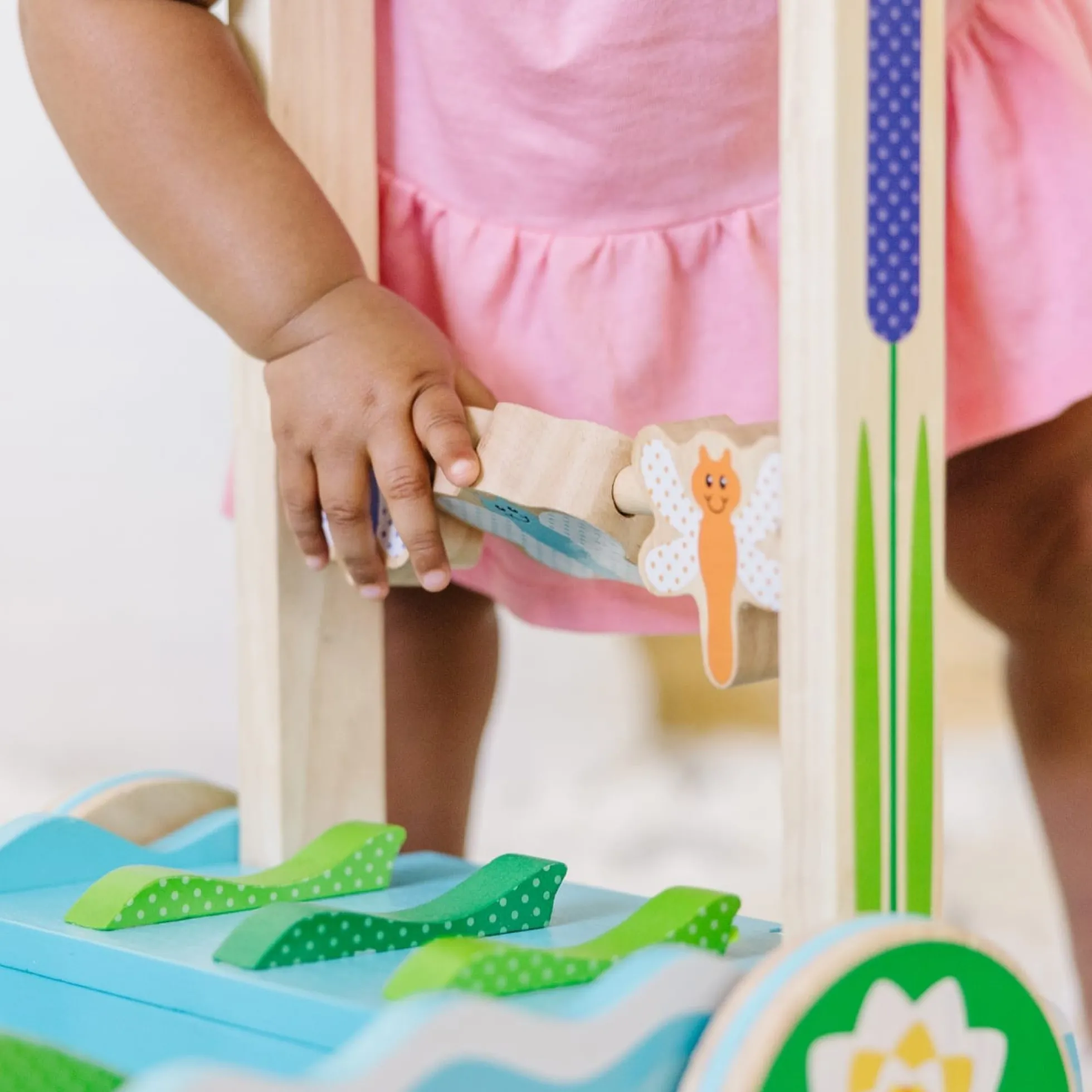 First Play Chomp & Clack Alligator Push Toy