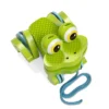 First Play Frolicking Frog Wooden Pull Toy