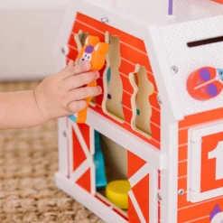 First Play Slide, Sort & Roll Activity Barn