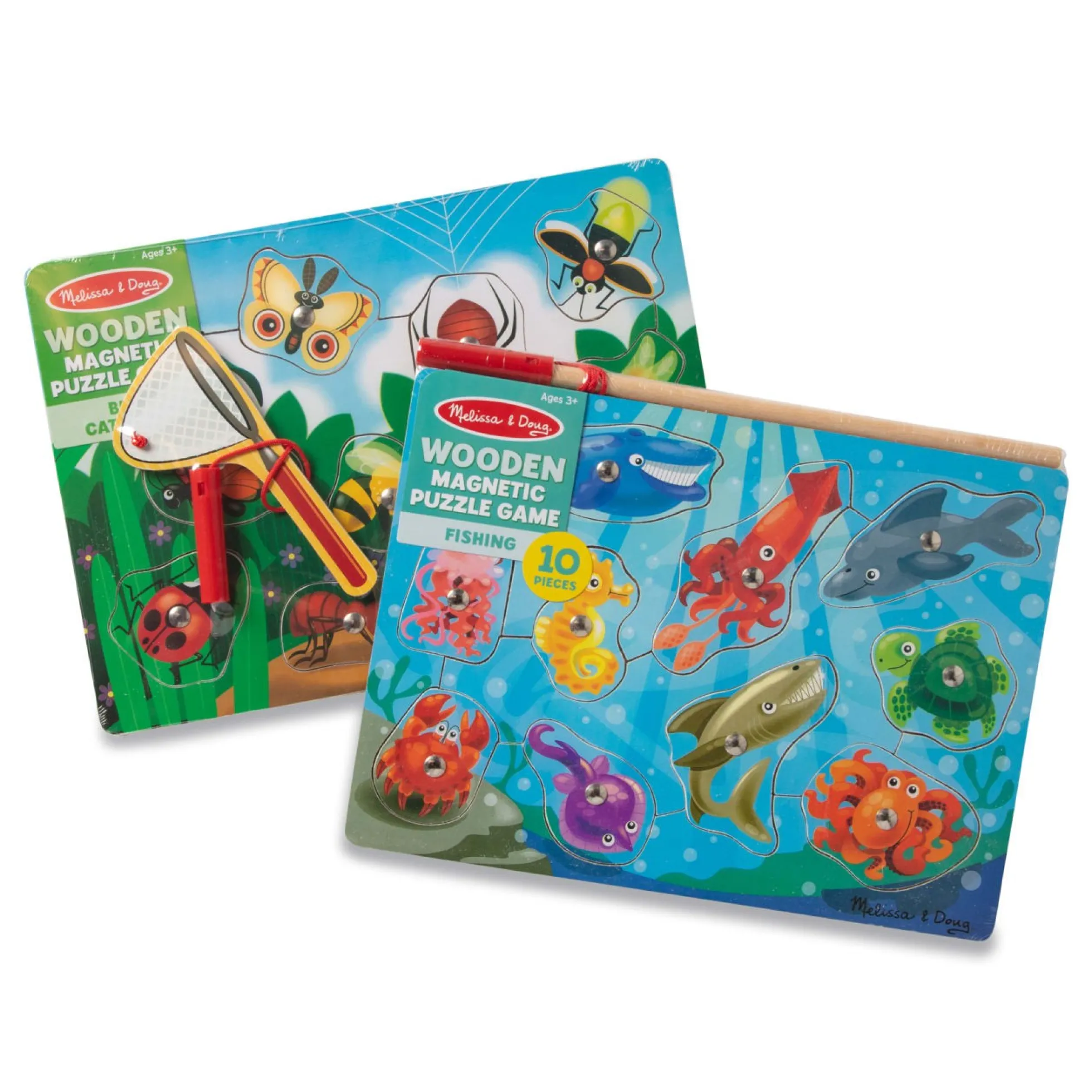 Fishing & Bug Catching Magnetic Game Bundle