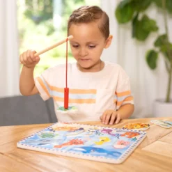 Fishing Magnetic Puzzle Game - 10 Pieces