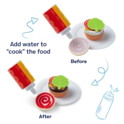Flip & Fry Grill Play Set with Color Changing Water WOW!