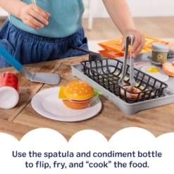 Flip & Fry Grill Play Set with Color Changing Water WOW!